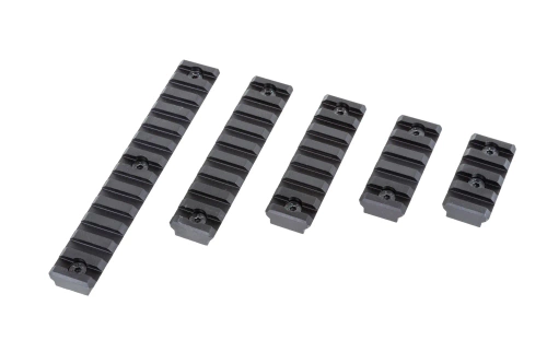 Set van 5 Specna Arms RIS rails voor KeyMod