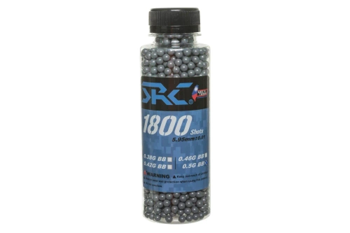 Bolas SRC 0,5g frasco 1800 uds Gris