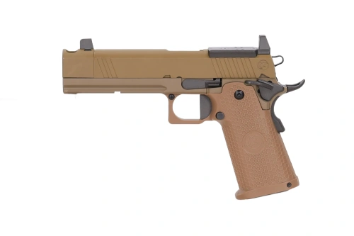 Nighthawk Custom Sand Hawk GBB Pistol (Optics Ready/Suppressor Ready) – Tan