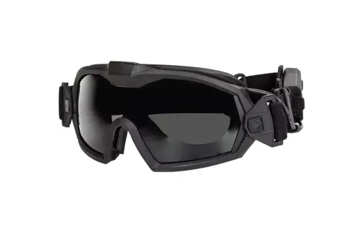 Tactical goggles with fan - Black
