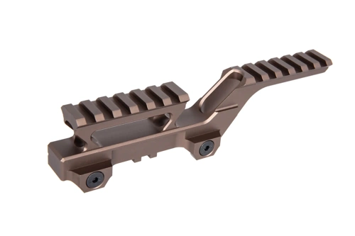 Medium RIS mount for collimators and PEQ-type cans - Dark Earth colour (WS02015-DE)