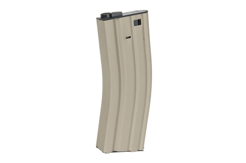Mid-cap 120-bullet magazine for M4 / M16 replicas - tan