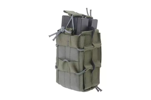 Poche universelle double Open II pour chargeurs - ranger green