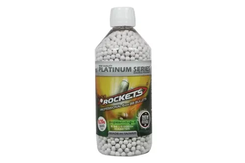 BBs biodegradable 0.20g Rockets Platinum 3000 pcs