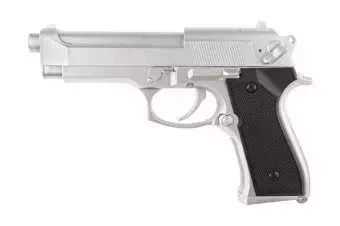 CM126 Silver pistol replica (without battery)