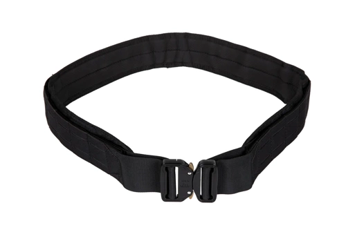 Ceinture harnais avec coussin de confort découpé au laser - Noir