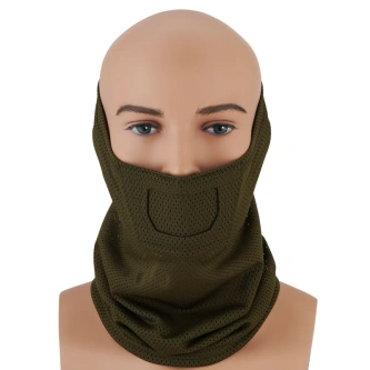 Maska ochronna Cygnus Armory Face Warrior Oliwkowy