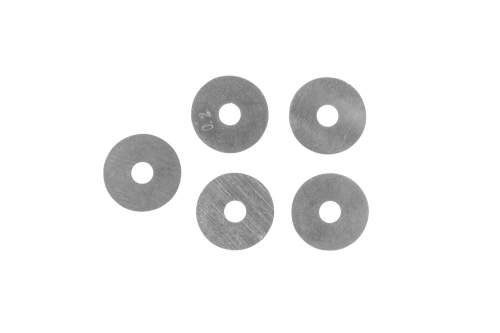 Retro Arms 0.2mm Steel Washer Set for Gearbox - 5 pieces.