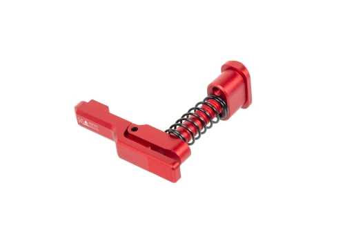 Liberador de cargador Maxx Model Advanced tipo C de aluminio para réplicas MTW M4 Rojo