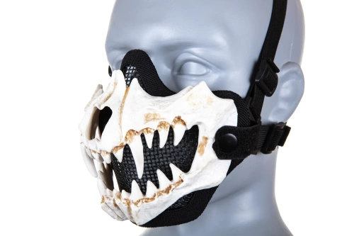 Masque Stalker Fangs Standard Blanc