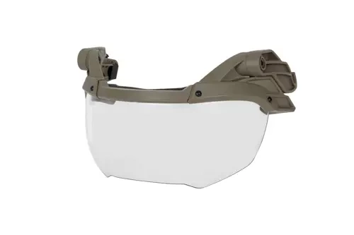 Goggles / Visor for FAST type helmets - tan