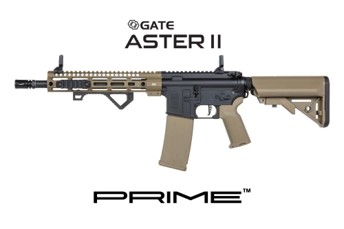 Fusil de airsoft Specna Arms SA-P20 Prime™ Aster II ETU con motor brushless Half-Tan
