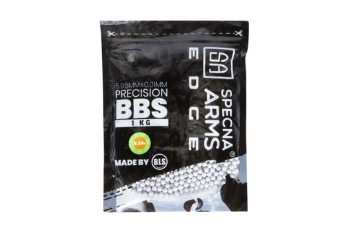 Kuličky Specna Arms EDGE™ precision BIO 0,30g - 1kg - bílé