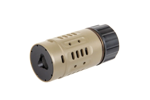 Tłumik płomienia QD DA (14mm CCW) Tan