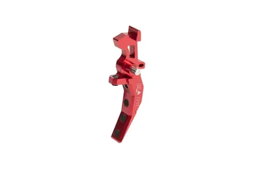 CNC Aluminum Advanced Speed Trigger (Style C) - Red