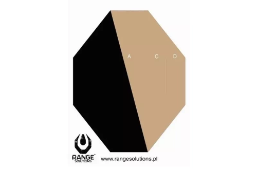 Tarcze Strzeleckie IPSC Hard Cover 3 - 50szt