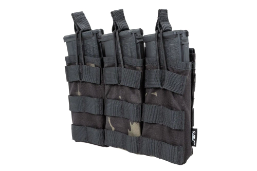 Cargador triple tipo abierto para cargadores M4/M16 Specna Arms Tactical MC Negro