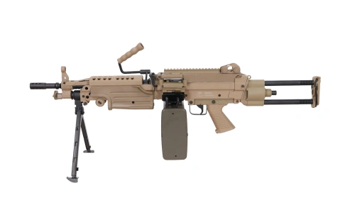 FN Herstal M249 PARA CORE Airsoft Machinegeweer AEG - Tan