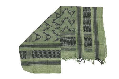 Specna Arms Shemagh Double Gun Sling Black and Green