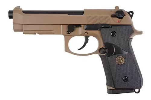 Replica of the M9A1(CO2) pistol - tan