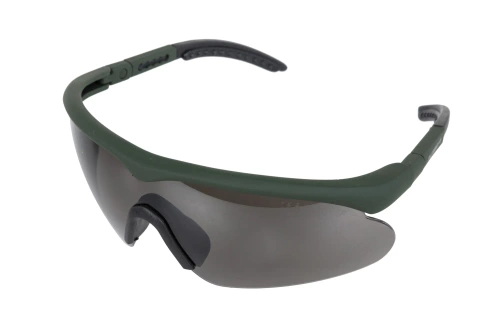Swiss Eye Raptor Olive Safety Glasses
