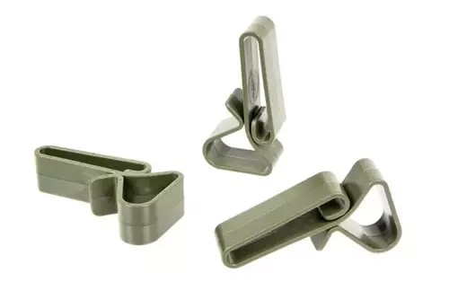 3 polymer buckles set - Olive Drab