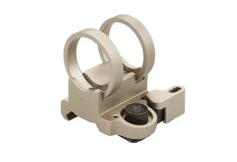 Montage pour lampe de poche QD sur rail RIS - couleur sable