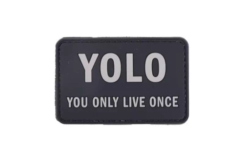 3D Patch - YOLO - black