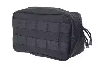 Small Horizontal Cargo Pouch - Black