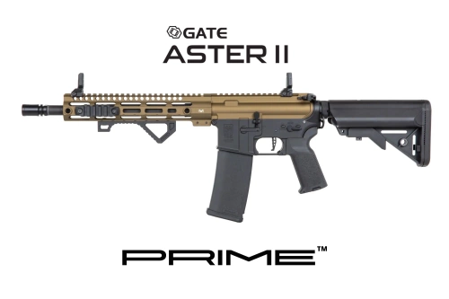 Fusil de airsoft Specna Arms SA-P20 Prime™ Aster II ETU con motor brushless Chaos Bronze