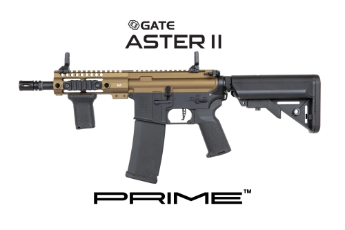 Airsoft geweer Specna Arms SA-P21 Prime™ Aster II ETU met brushless motor Chaos Bronze