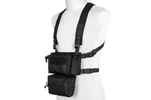 Fast Chest Rig II PLUS Tactical Vest – Black