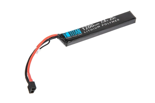 Titan 1200mAh 7.4V 25C Li-Po batterie Deans Stick