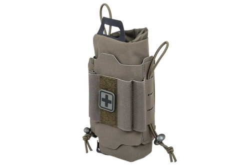 Tactische eerste hulp kit met Molle paneel Wosport Ranger Groen