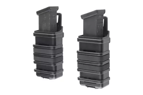 Pochette Double Open III (S) pour chargeurs pistolet owe - noir