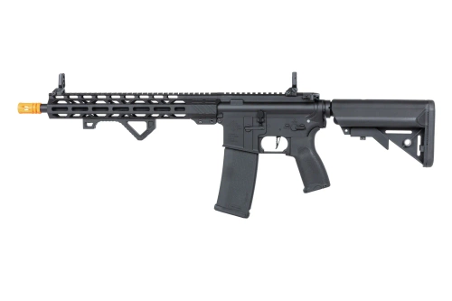 Specna Arms RRA SA-E24 HAL ETU™ airsoft Carbine Black s oranžovým vypouštěcím zařízením