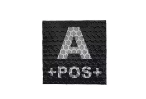 IR patch – A POS  BLOOD TYPE