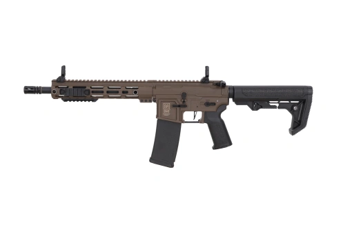 Specna Arms M4/M16 SA-F05 FLEX Gen.2 BLDC Réplique de fusil d'assaut AEG 12.5" (Light Ops Stock) - Full Dark Bronze