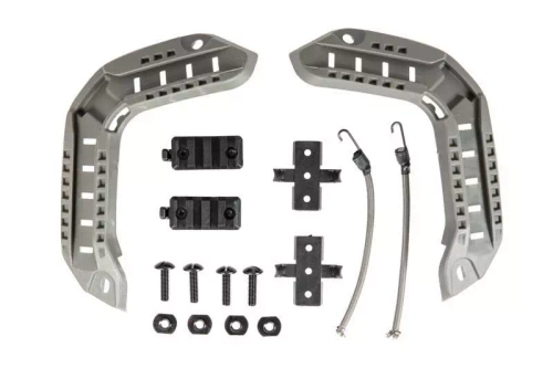 Maritime type rail mount and accesories set - Foliage Green