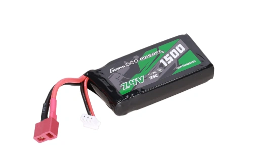 Batería Li-Po Gens Ace 1500mAh 35C PEQ 7.4V T-Deans