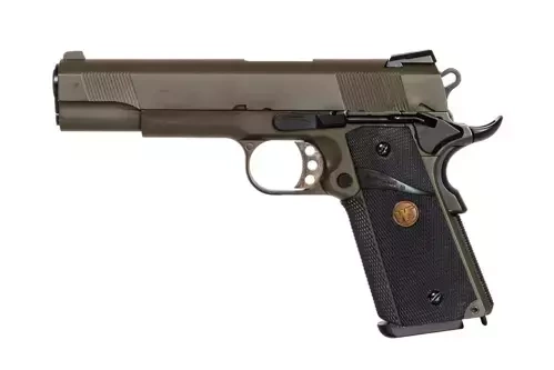 Pistola de airsoft MEU - aceituna