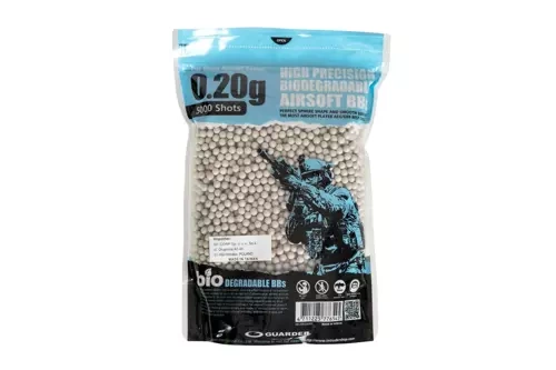 Billes biodegradable 0.20g Guarder 5000 pièces
