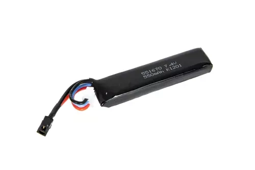 Akumulator Li-Po 7.4V 550mAh do repliki pistoletu SSE18