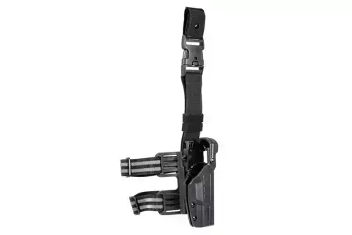 Drop-Leg Holster for Glock 17 Pistols - Black
