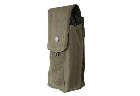 Single Pouch for 2 AK Magazines - Olive Drab