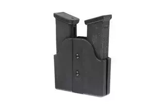Pochette double pour chargeurs pistolet owe (ceinture) - noir