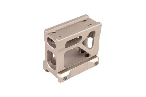 JJ Airsoft RIS rail mount for T1 Tan type red dot sight
