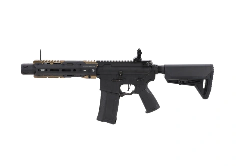 Karabinek ASG King Arms x Strike Industries Sentinel GRIDLOK® 8.5" Aster SE ETU Flat Dark Earth