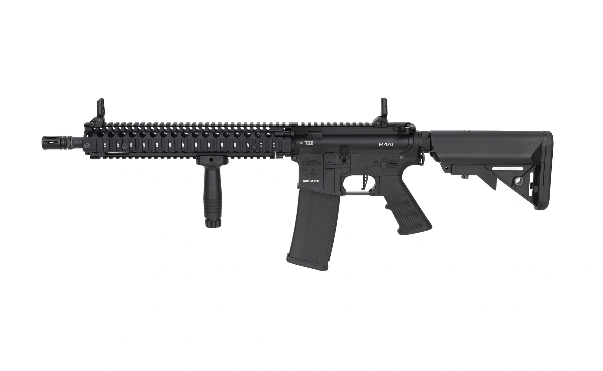 Specna Arms Daniel Defense® MK18 SA-P26 Prime™ BLDC™ Aster II ETU airsoft Carbine Black