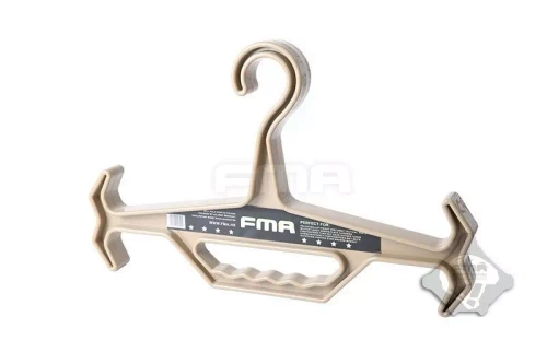 Heavyweight tactical hangers - dark earth